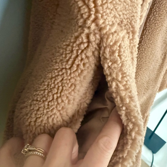 Vici long teddy coat - Picture 4 of 13